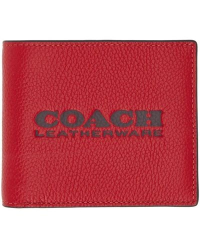 COACH Red 3-in-1 Wallet