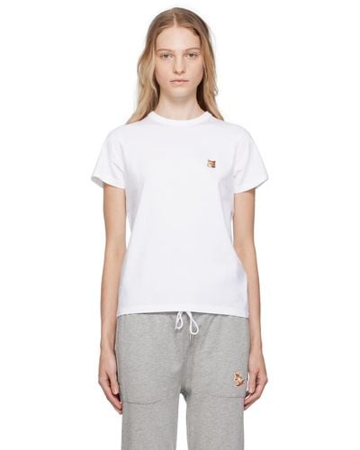 Maison Kitsuné Fox Head T-shirt - White
