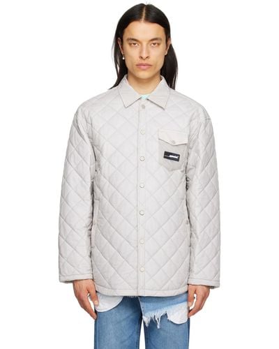 Egonlab Quilted Shirt - White