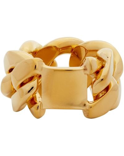 Bottega Veneta Chain Ring - Metallic