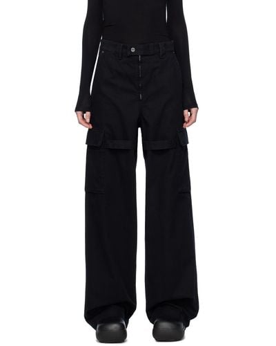 Ambush Relaxed-fit Cargo Trousers - Black