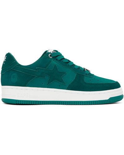 A Bathing Ape Sta #3 M1 Trainers - Green