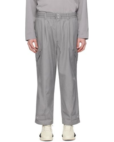 Y-3 Workwear Cargo Trousers - Grey