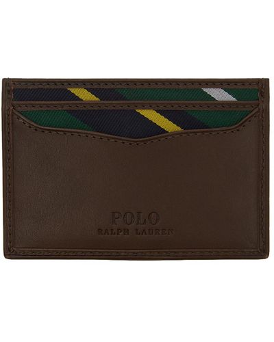 Polo Ralph Lauren ブラウン Patch カードケース - マルチカラー