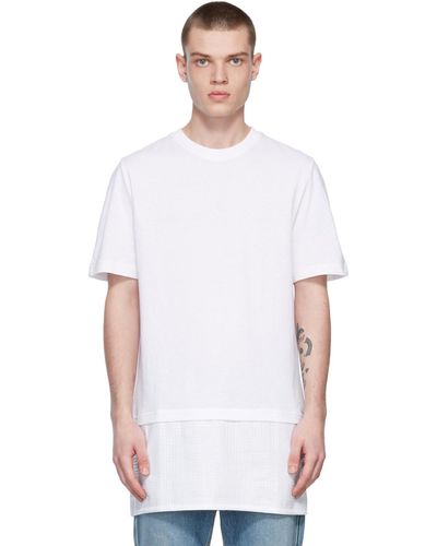 STEFAN COOKE Laminated T-shirt - White