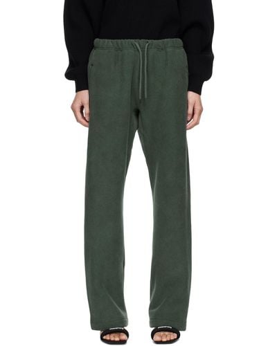 Alexander Wang Glitter Puff Lounge Trousers - Green