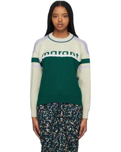Isabel Marant Carry Sweatshirt - Green