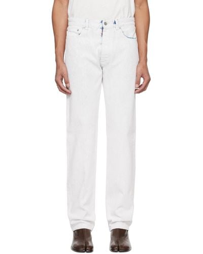 Maison Margiela White 5-pocket Jeans
