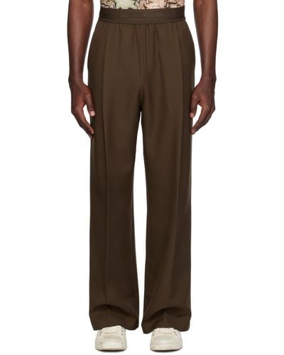 Stockholm Surfboard Club Relaxed-Fit Trousers - Brown