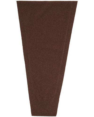 Lemaire Brown Wrap Scarf