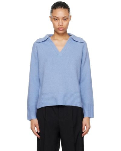 arch4 Jenna Cashmere Sweater - Blue