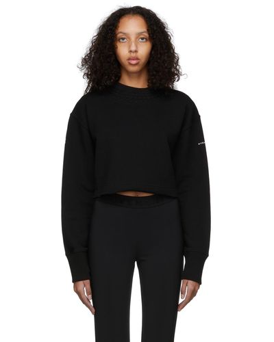 Givenchy Black Embossed Chain Collar Sweatshirt