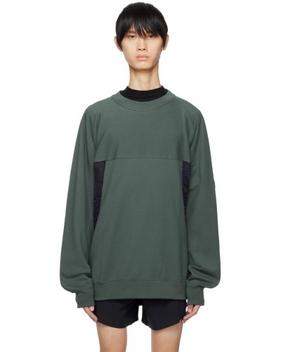 Y-3 Green Relaxed-fit Sweatshirt