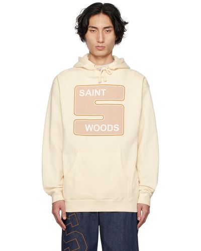 SAINTWOODS Off- 'you Go' Hoodie - Natural