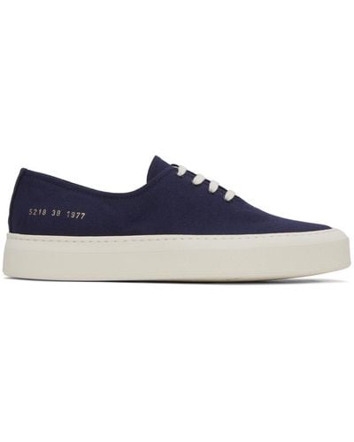 Common Projects ブルー Four Hole スニーカー