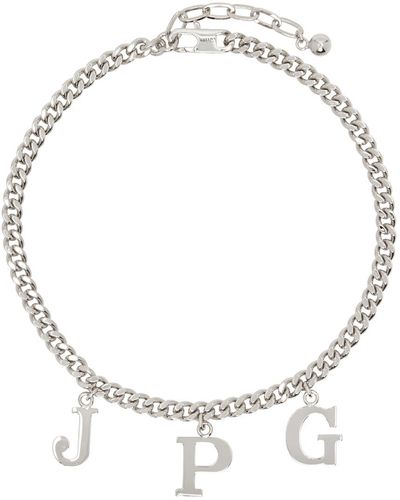 Jean Paul Gaultier 'the Jpg' Necklace - Metallic