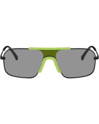 Projekt Produkt Aviator Sunglasses - Green