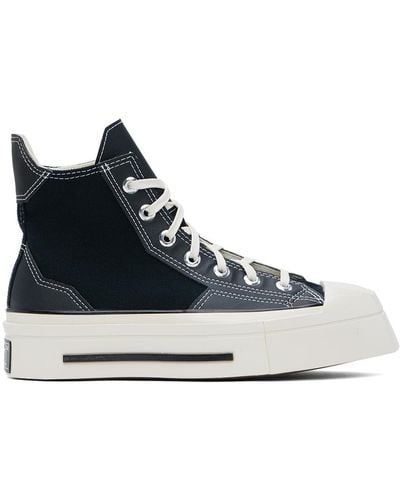 Converse Black Chuck 70 De Luxe Squared High Top Trainers