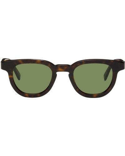 Retrosuperfuture Tortoiseshell Certo Sunglasses - Green