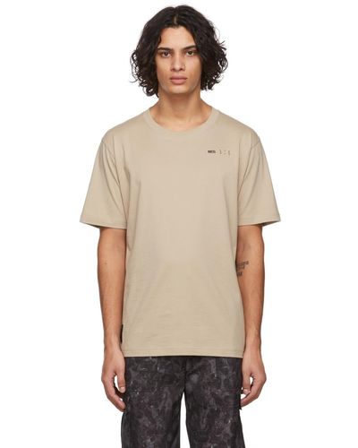 McQ Mcq Brown Jack Branded T-shirt - Multicolor