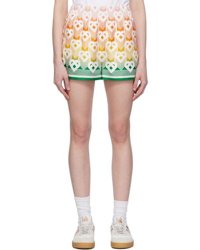 Casablancabrand Gradient Shorts - Yellow