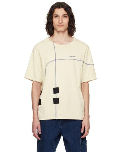 A_COLD_WALL* Off- Intersect T-Shirt - Natural