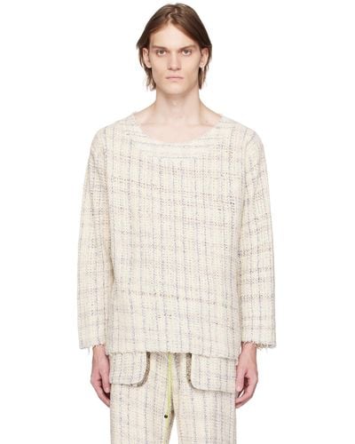 VITELLI Ssense Exclusive Off- Sweater - Multicolour