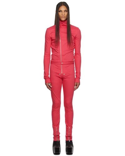 Rick Owens Combinaison gary rose exclusive à ssense édition kembra pfahler - Rouge