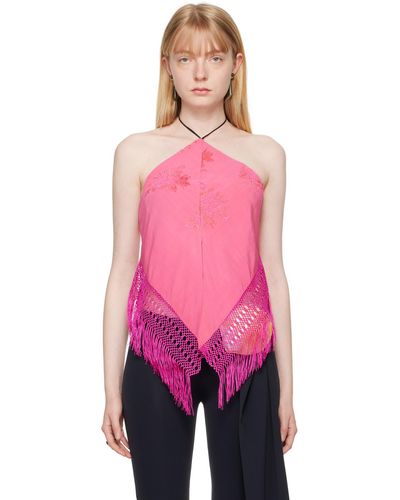 Conner Ives Piano Shawl Camisole - Pink