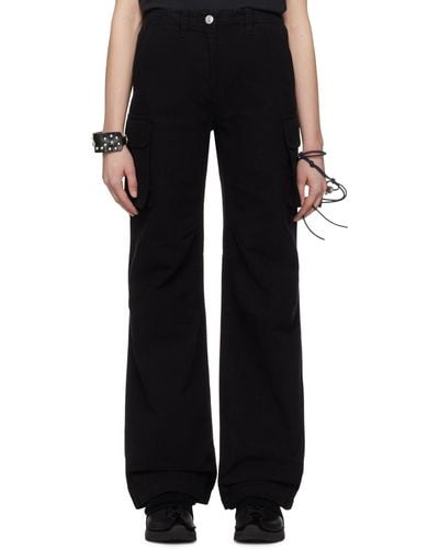 Our Legacy Black Peak Cargo Trousers