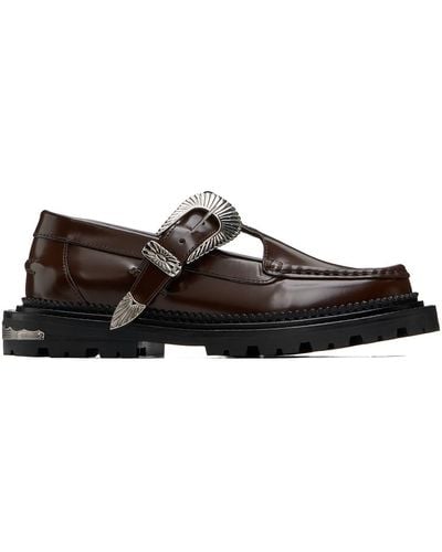 Toga Ssense Exclusive Loafers - Black