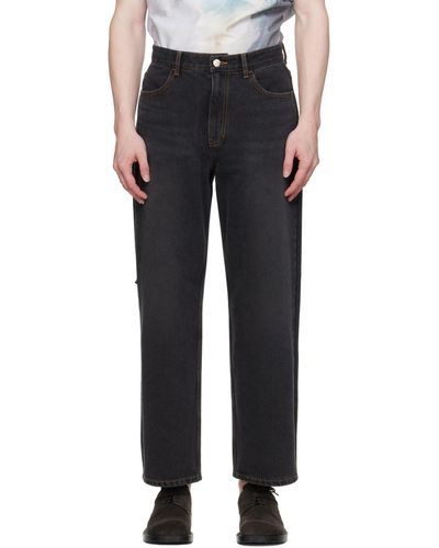 Adererror Significant Tag Jeans - Black