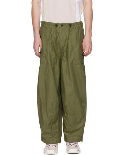 Needles H.d. Fatigue Trousers - Green
