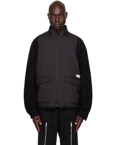 Undercover Panelled Jacket - Black