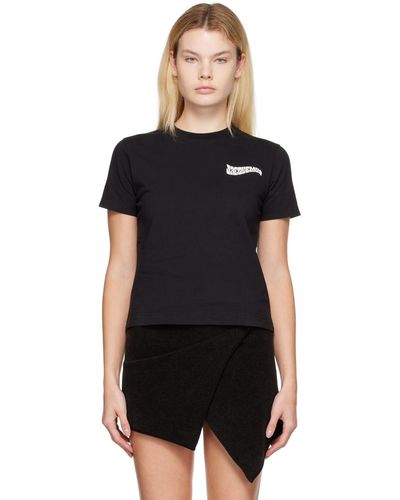 Jacquemus T-shirt 'le t-shirt camargue' noir