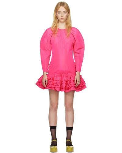 Molly Goddard Caerys Minidress - Pink