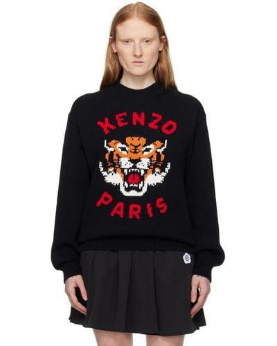 KENZO Paris Lucky Tiger セーター - ブラック