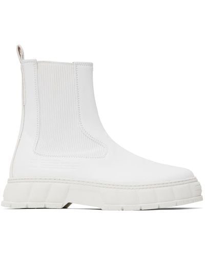 Viron 1997 Chelsea Boots - White