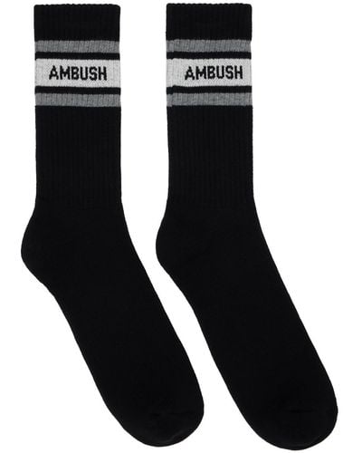 Ambush スポーツソックス - ブラック