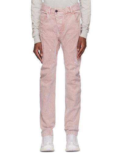 Boris Bidjan Saberi 11 Pink P1c Jeans - Multicolor