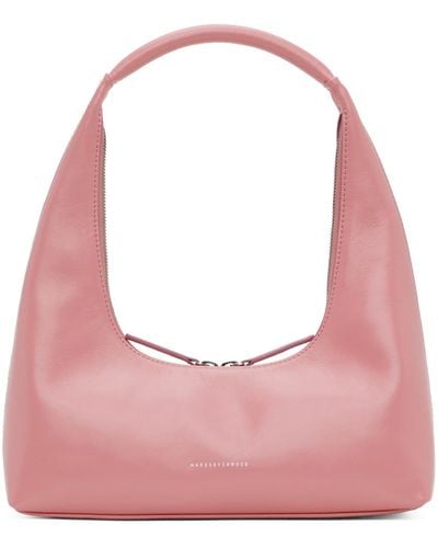 Marge Sherwood Leather Shoulder Bag - Pink