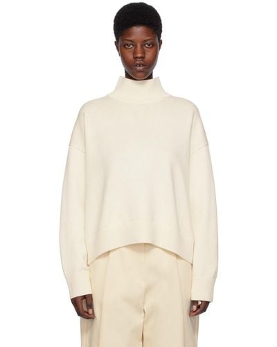 Studio Nicholson Off- Suda Turtleneck - Natural