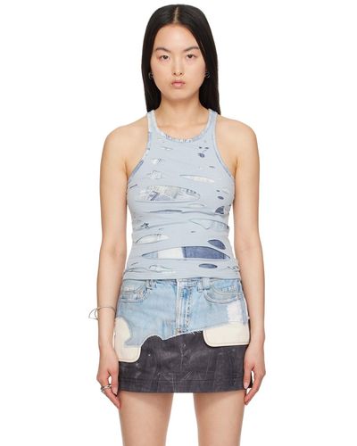 ANDERSSON BELL Taty Tank Top - Blue
