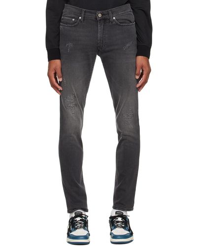 BLK DNM Jean jeans 5 gris - Noir