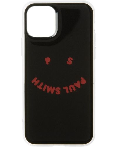 PS by Paul Smith Black Happy Print Iphone 11 Pro Case