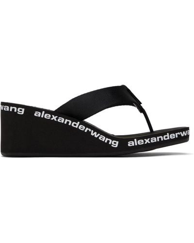 Alexander Wang Aw Nylon Heeled Sandals - Black