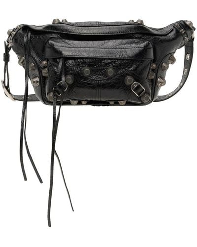 Balenciaga Moyenne pochette 'le cagole' noire