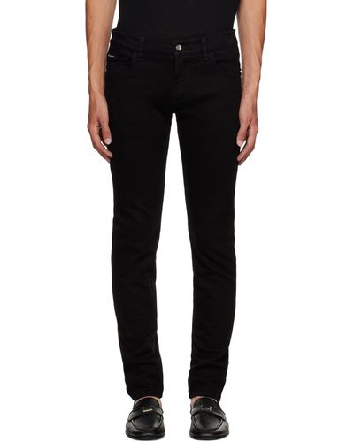 Dolce & Gabbana Dolce&gabbana Black Skinny Jeans