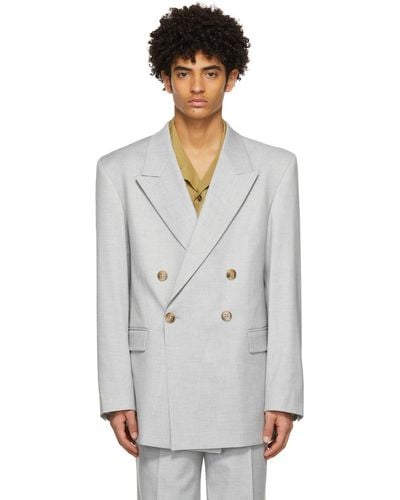 Han Kjobenhavn Grey Boxy Suit Blazer
