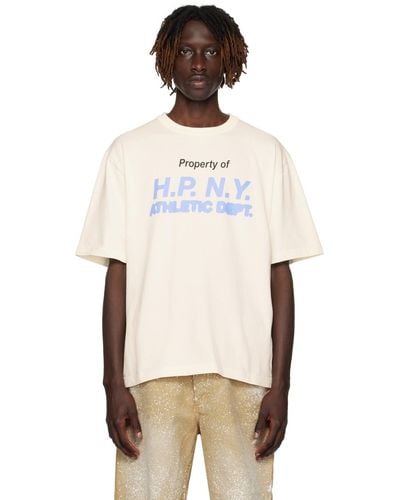 Heron Preston Off-white 'hpny' T-shirt - Natural
